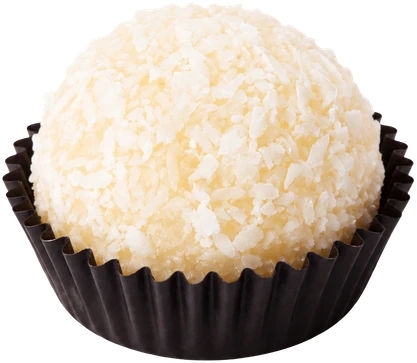 Docinho artesanal coberto com coco